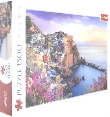 Puzzle-1500 Город на скале. Манарола обложка книги
