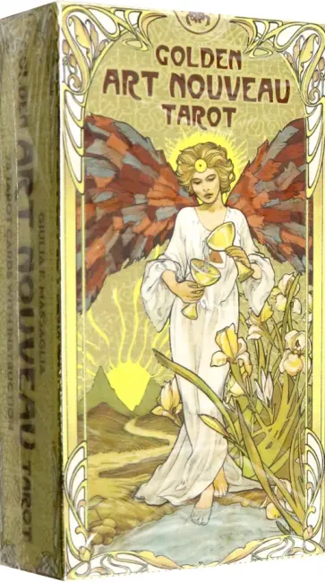 Джулия Массагли - Таро Золотое Арт-Нуво обложка книги