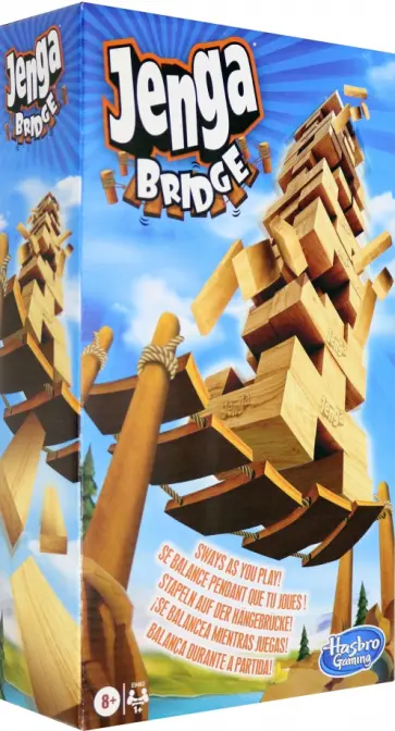 Игра настольная "Дженга Бридж" (E94625L0) обложка книги
