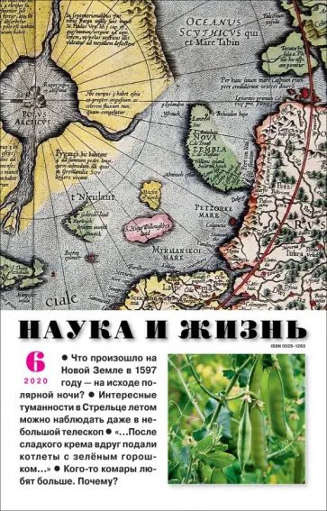 Журнал "Наука и жизнь" № 6. 2020 обложка книги