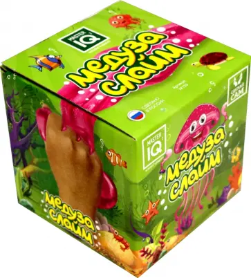 Медуза слайм "Сделай сам" (M133) обложка книги