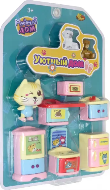 Набор мини-мебели "Уютный дом". Кухня (PT-01316) обложка книги