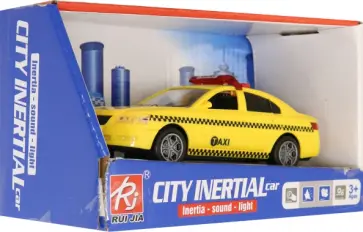 Машинка Такси, со звуковым и световым эффектами обложка книги