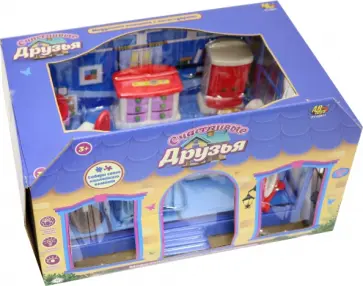 Модульная комната, с мебелью и фигурками (PT-00911) обложка книги