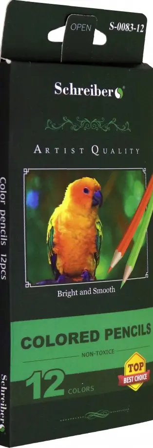 Карандаши, 12 цветов (S 0083-12) Карандаши, 12 цветов (S 0083-12) обложка книги