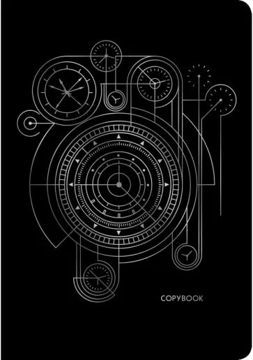 Тетрадь Silver line 4, 48 листов, клетка, А4- обложка книги