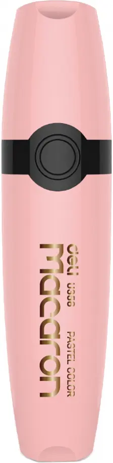 Текстовыделитель "Deli Macaron" розовый пастельный (EU356-PK) обложка книги