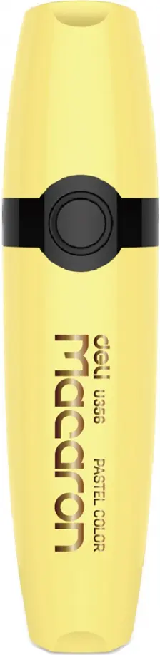 Текстовыделитель "Deli Macaron" желтый пастельный (EU356-YL) Текстовыделитель "Deli Macaron" желтый пастельный (EU356-YL) обложка книги