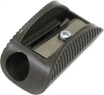 Точилка 1 отверстие "Deli" металл, ассортимент (ER01700) обложка книги