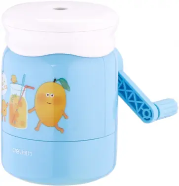 Точилка механическая, 1 отверстие "Deli Blooming" в ассортименте (ER10704) обложка книги