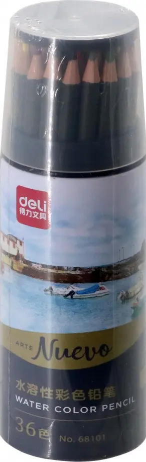 Карандаши в металлической тубе, 36 цветов обложка книги