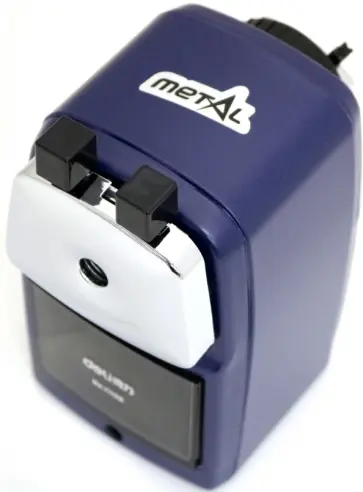 Точилка механическая, 1 отверстие "Deli" синий (71156BLUE) обложка книги