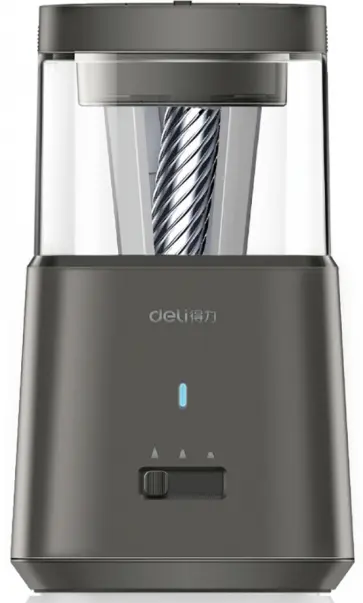 Точилка электрическая, 1 отверстие "Deli" в ассортименте (71201) обложка книги