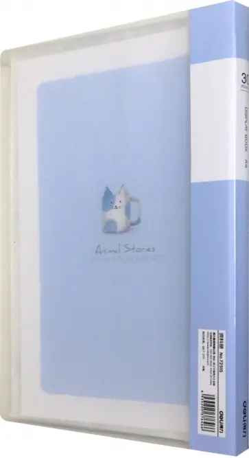 Папка с 30 прозрачными вкладышами, А4, Deli в ассортименте (72515) обложка книги