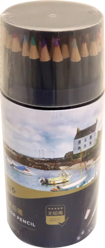 Карандаши цветные Nuevo, 72 цвета обложка книги