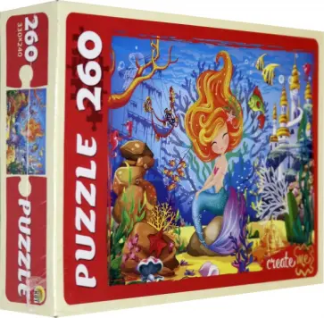 Puzzle-260 "Русалочка №8" (ПУ260-2468) обложка книги