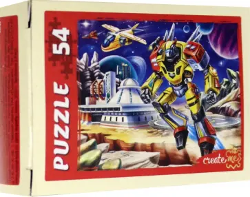 Puzzle-54 "Эпоха трансформеров", в ассортименте (П54-2619) обложка книги