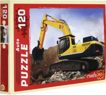 Puzzle-120 "Важный транспорт", в ассортименте (П120-0248) обложка книги