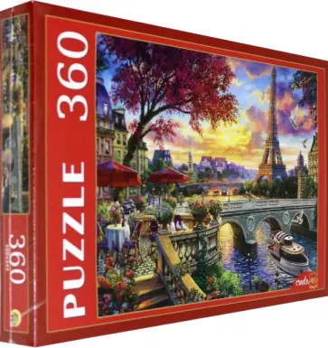 Puzzle-360 "Яркий Париж" (П360-0646) обложка книги