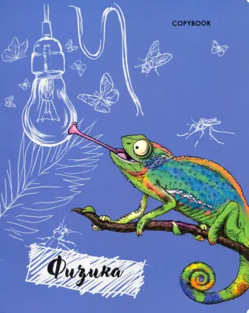 Тетрадь предметная "Физика" (48 листов, А5, клетка) (52173) Тетрадь предметная "Физика" (48 листов, А5, клетка) (52173) обложка книги