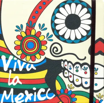 Скетчбук 64 листа (15х15 см), Mexico, твердый (N2012) обложка книги
