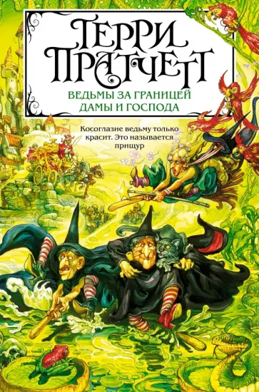 Терри Пратчетт - Ведьмы за границей. Дамы и Господа обложка книги