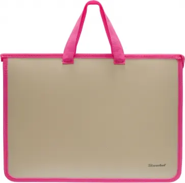 Папка для тетрадей "Gems" A4, 1 отделение, кремовая обложка книги