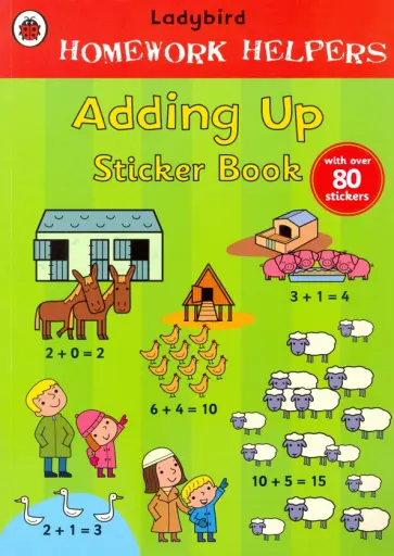 Amanda Archer - Homework Helpers. Adding Up Sticker Book обложка книги
