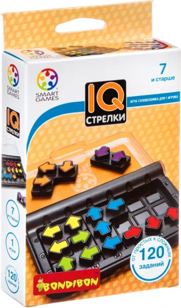 Игра логическая "IQ-Стрелки" (SG 424 RU/ВВ4677) обложка книги