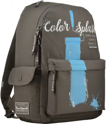 Рюкзак молодежный, темно-серый, "Декор" (12-003-093/06) Рюкзак молодежный, темно-серый, "Декор" (12-003-093/06) обложка книги