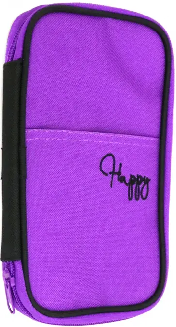 Пенал-косметичка "ФИОЛЕТОВЫЙ И ЧЕРНЫЙ" (ПН-6836) обложка книги