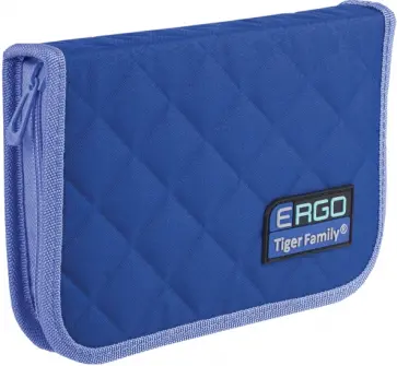 Пенал, 1 отделение, 31 предмет, сине-голубой (TGRW-0) обложка книги