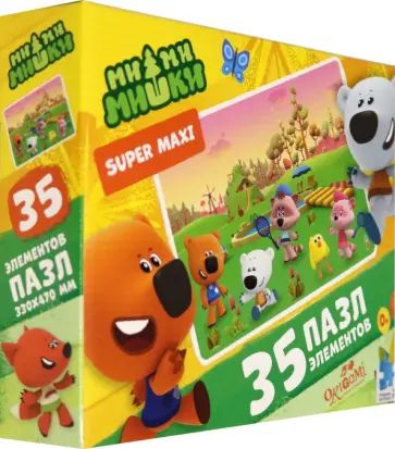 Пазл-35 гигант. МиМиМишки. На закате (05681) обложка книги