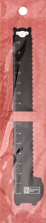 Линейка алюминий "Лама", 15 см (52627) обложка книги