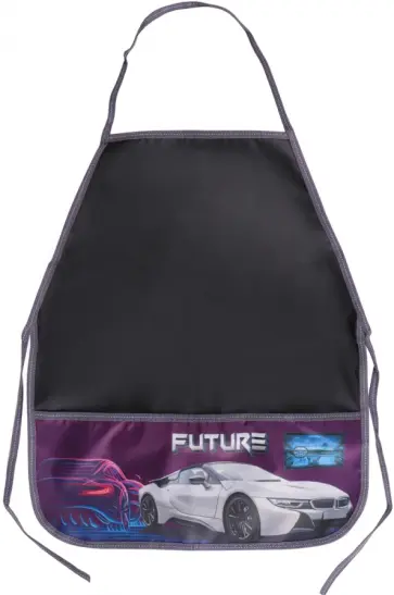 Фартук с 1 карманом "БЕЛЫЙ СПОРТКАР" (Ф-6763) обложка книги