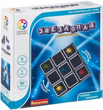Игра логическая "Звездопад" (SG 092 RU/ВВ4680) обложка книги