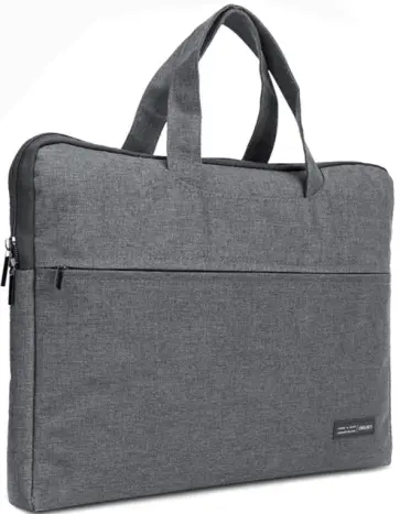 Портфель 400х290 мм, текстиль, серый (5590GREY) обложка книги