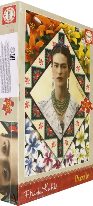 Пазл 500 деталей "Фрида Кало" (18483) обложка книги