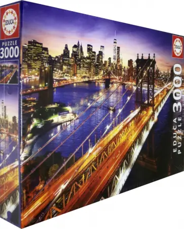 Пазл 3000 деталей Манхэттен (18508) обложка книги