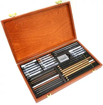 Набор для художников подарочный большой Gioconda, 36 предметов обложка книги