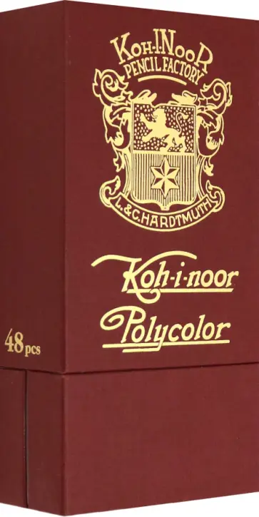 Карандаши цветные художественные Polycolor Retro, 48 цветов, в пенале-премиум Карандаши цветные художественные Polycolor Retro, 48 цветов, в пенале-премиум обложка книги