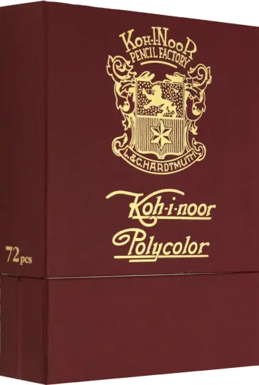 Карандаши цветные Polycolor Retro, 72 цвета, в пенале-премиум Карандаши цветные Polycolor Retro, 72 цвета, в пенале-премиум обложка книги