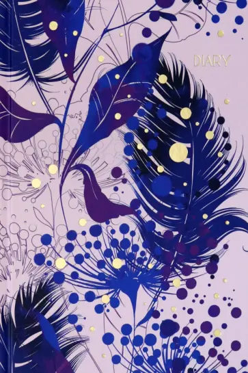 Ежедневник недатированный "Нежные перья" (152 листа, А5, линия) (ЕЖФ21515202) обложка книги