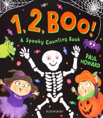 Paul Howard - 1, 2, Boo! A Spooky Counting Book обложка книги