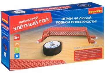 Игра развлектельная Аэрохоккей «Улетный гол» (ВВ4624) обложка книги