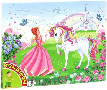 Пазл (35 деталей) «Животные» (ВВ4671) обложка книги