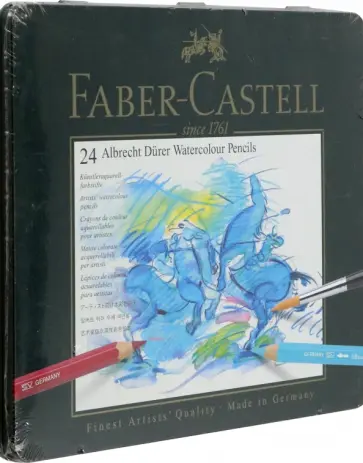 Карандаши акварельные Albrecht D'rer, 24 цвета обложка книги