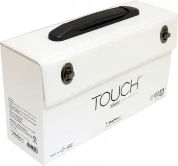 Набор маркеров 60 цветов "TOUCH BRUSH B" (1216031) обложка книги