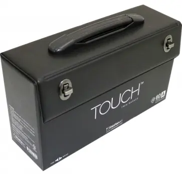 Набор маркеров 60 цветов "TOUCH TWIN А" (1106030) обложка книги