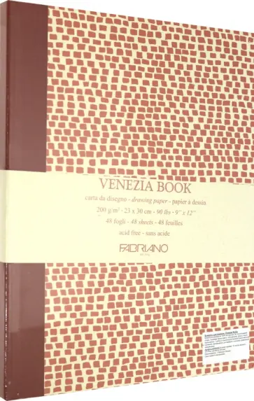 Блокнот Venezia Book, 48 листов, А4 Блокнот Venezia Book, 48 листов, А4 обложка книги
